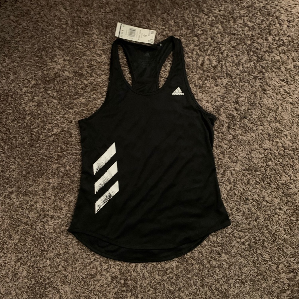 Black Adidas Running Tank Top Size Small